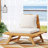 Club Chair - Made Of Wood With Waterproof Exterior Outdoor Furniture Wide Seat Panels And Water- Cushions, Color-1667327948-1667327946