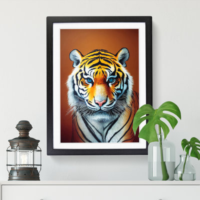 Tiger View - Framed Print