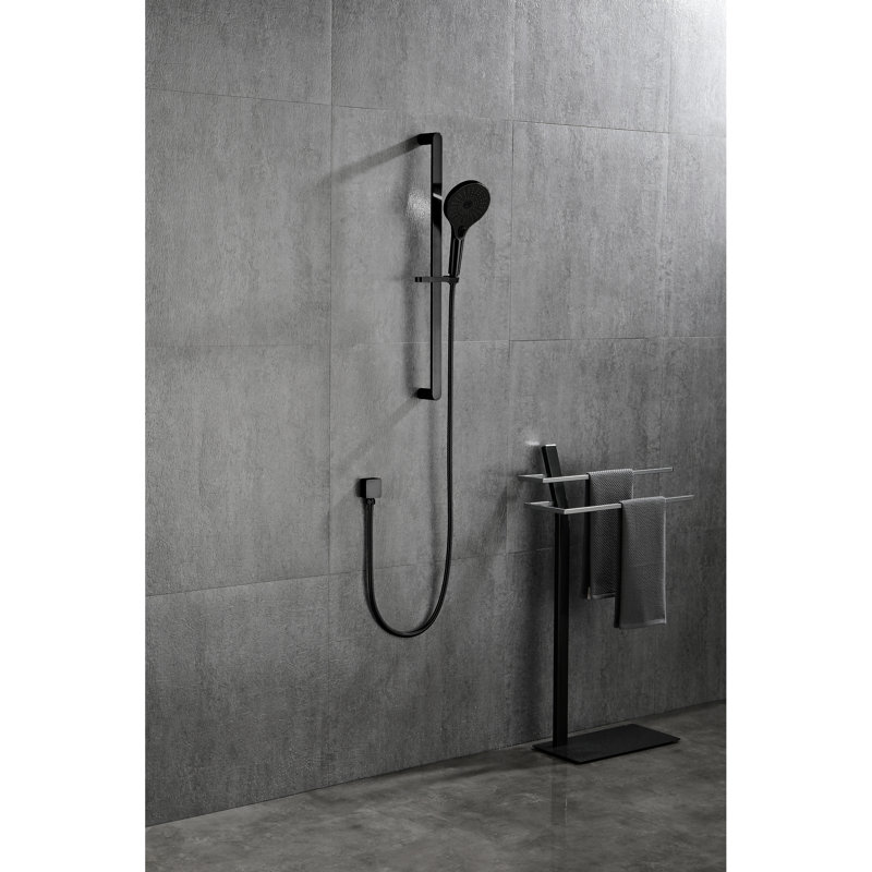 Handheld Shower Having 59-inch Hose And 28-inch Slide Bar, Coloration, Stainless Steel Composed, Adjustable Slider For Tailored Showering Satisfaction, Forceful Water Jet Performance,