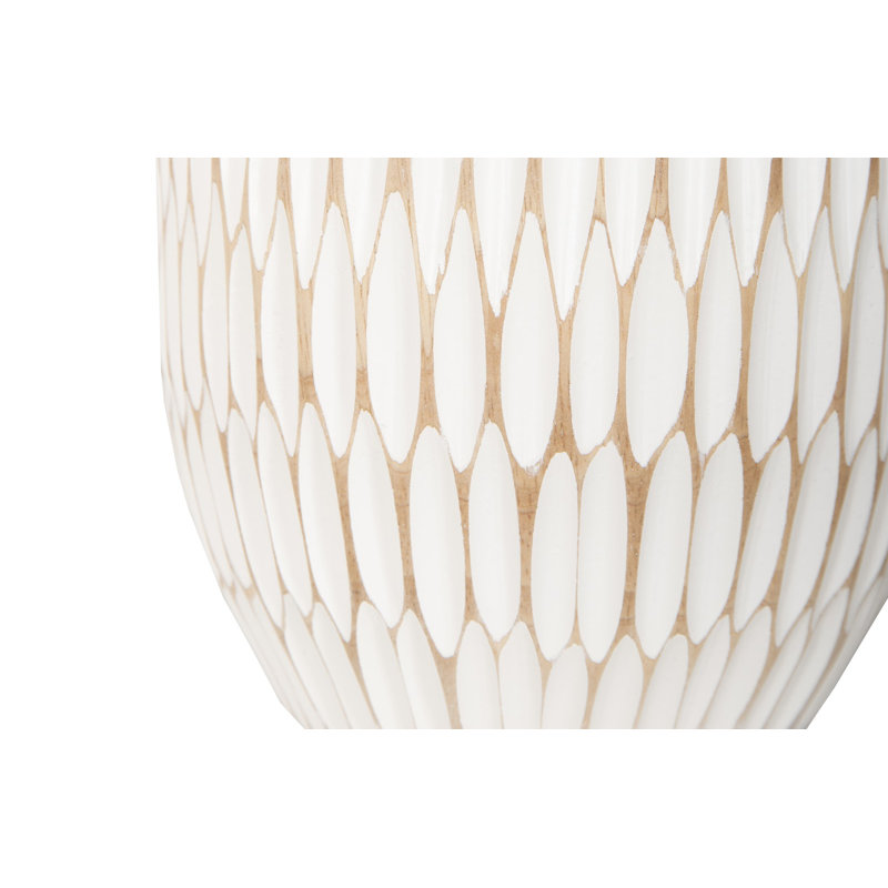 Lacuna Vase,  12"H x 6" W x 6" D