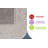 Step Collection High-Low Medallion Cream/Cream Indoor Runner Rug, 2'2''X8', Modern, Contemporary, Geometric, Bohemian, Bedroom, Kitchen, Living Room, Hallway, Non Shedding Carpet-1067927950