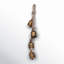  Four Rustic Iron Hanging Bells on Rope – 26" Decorative Christmas Holiday Door Hanger
