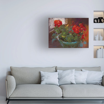 Bolog Christine Debrosky Studio Scarlet Canvas Art