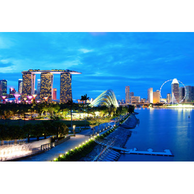 " Singapore City At Night "