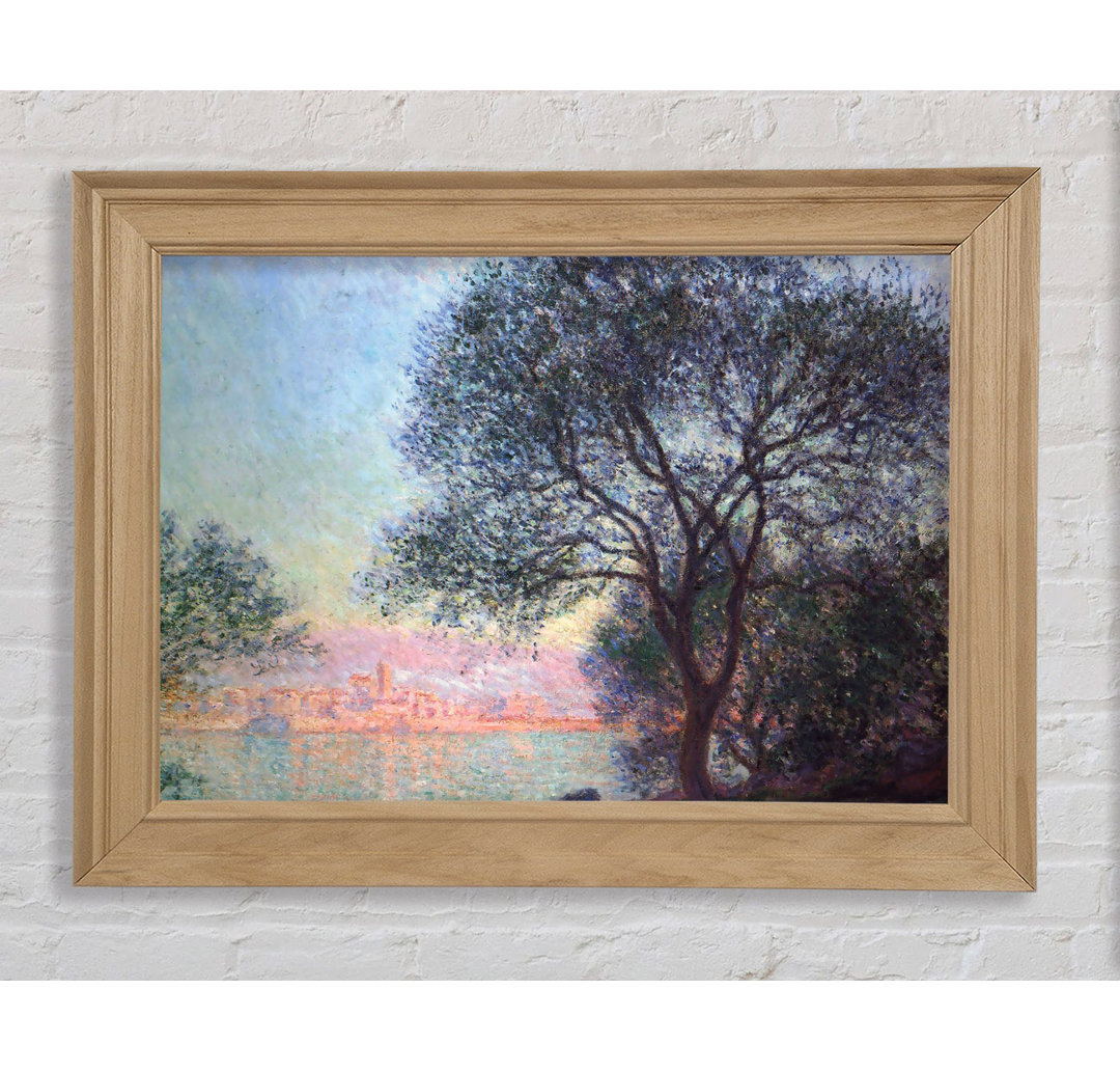 Monet Antibes von La Salis aus gesehen - Druck