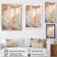 Abstrait blanc laiteux I - Art mural abstrait, salon-371374346-371374345