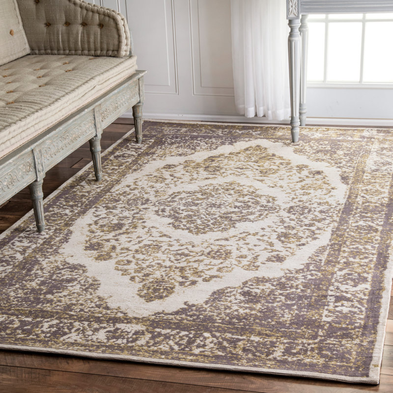 Bottrell Abstract Indoor Rug, Rectangle 5' x 8'