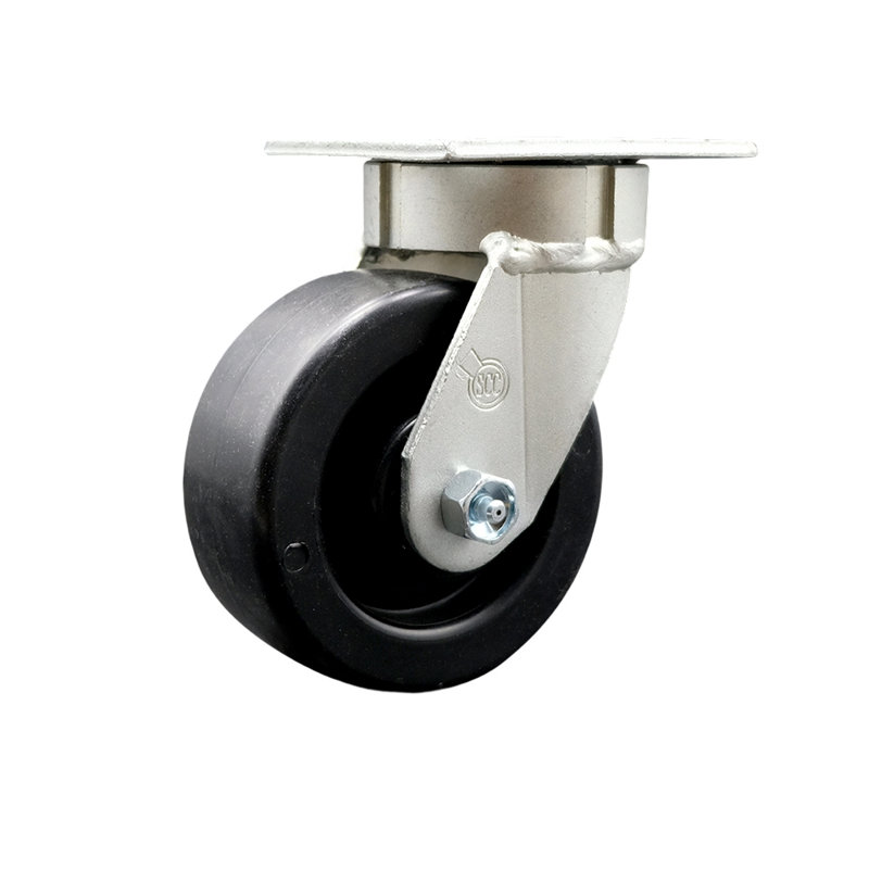 Kingpinless Polyolefin Swivel Top Plate Caster