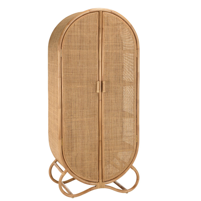 Amer Wicker Wardrobe