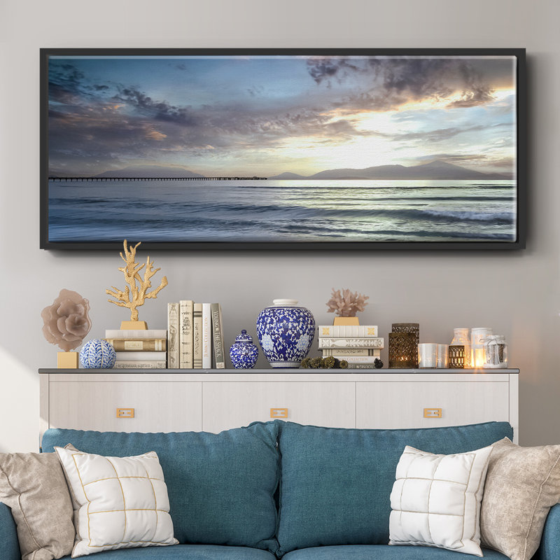 Island Calm- Framed Canvas