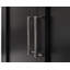 Abby Modern Wood Lower Doors Bookcase - Black