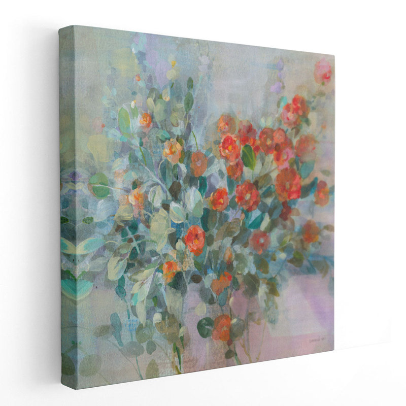 «All the Blooming», reproduction d'art sur toile, H 40 po x l 40 po