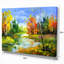 «Fusion of Autumn Shades Landscape», reproduction sur toile tendue-16484655