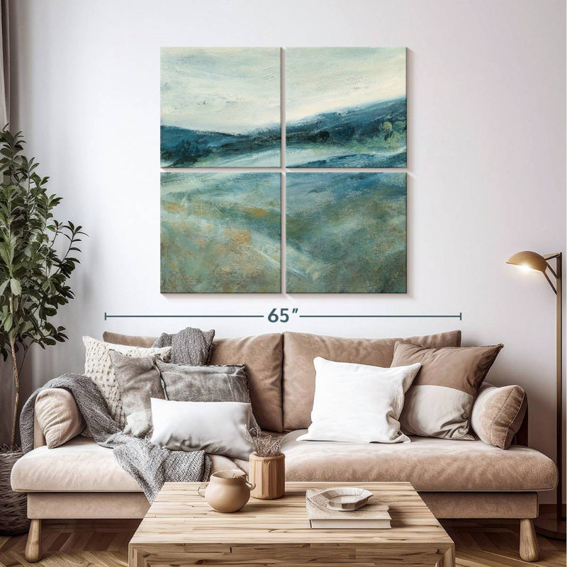 Distant Shadows II, 45" H x 45" W