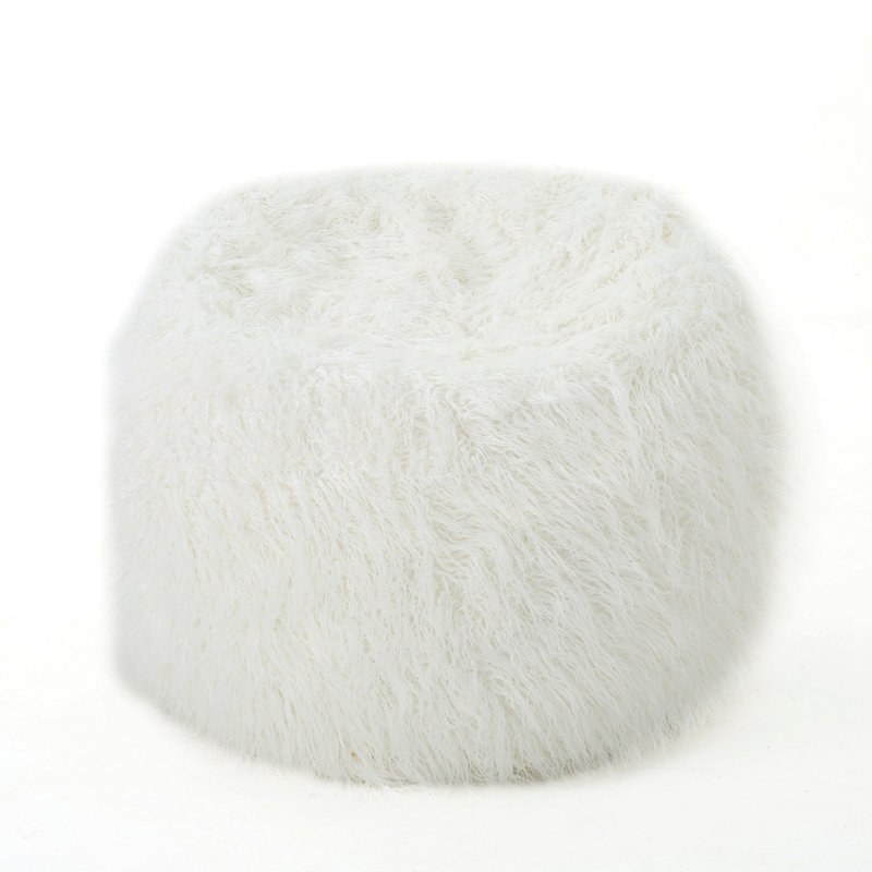 Sac à billes Mahin, Fausse fourrure blanche