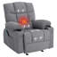 Fauteuil inclinable manuel Azraf avec masseur et chauffage Azraf-100965111