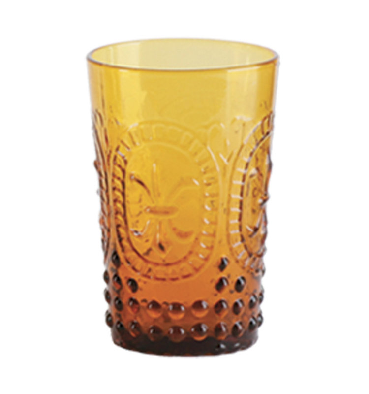 Verre à jus 8 oz. Mcpherson, Ambre