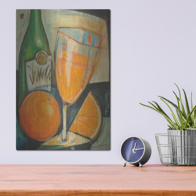 «Mimosa» par Tim Nyberg, Walart en métal, H 16 po x l 12 po