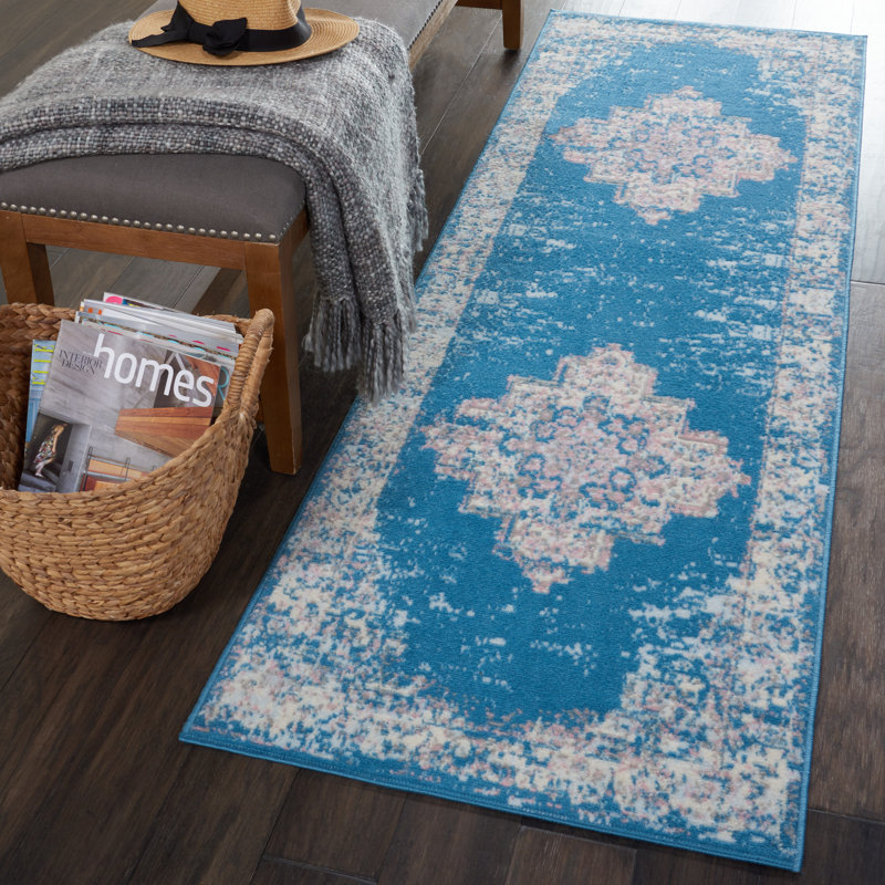Skender Oriental Indoor Rug, Runner 2'2" x 7'6"