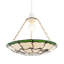6cm H Glass Bowl Pendant Shade ( No Direct Attachment Method ) in Green