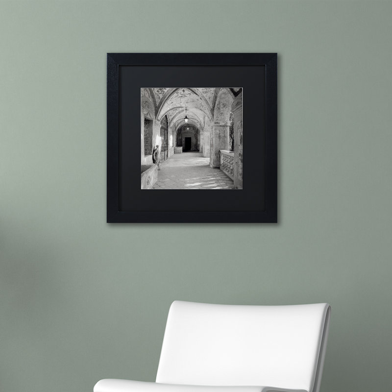 Alan Blaustein, «Padova I», reproduction de photo encadrée, H 11 po x l 14 po x P 0,5 po, Noir, Cadre argenté