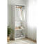 Garde-robe en bois 32 "avec tringles Prosper