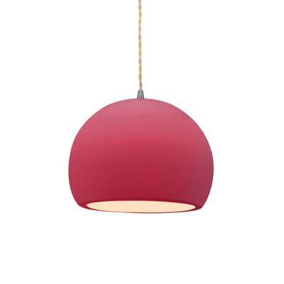Luminaire suspendu 1 lumière DEL intégré Aschwin