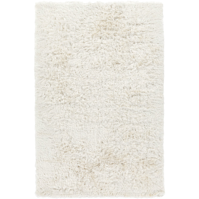 Brampt Area Rug in Ivory, Rectangle 6' x 9'