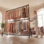 GR012 Rolling Clothing Rack-125083616