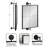 Dunnell Rectangle Pivot Bathroom Wall Mirror-1252541967-1252541965