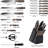 wuyi 15 Piece High Carbon Stainless Steel Knife Block Set
