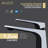 Single-Hole Single-handle Bathroom Faucet with Drain Assembly-87497625
