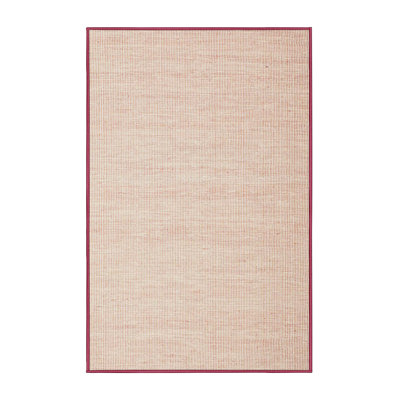 Tapis décoratif rose aisla