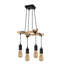  4-light Cord-hung Chandelier