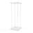 Kammeron Tall Clear Acrylic Riser Transparent Plexiglass Pedestal Table Display Podium Glorifier Riser Stand