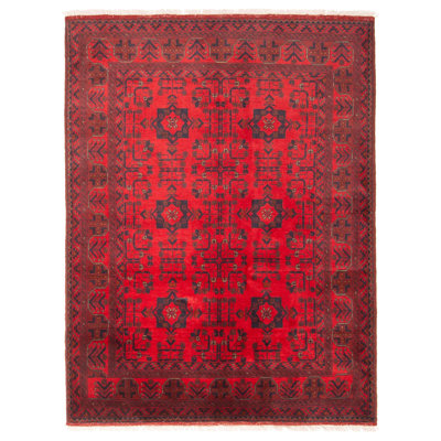 Finest Khal Mohammadi Red Rug 5'1" x 6'8"