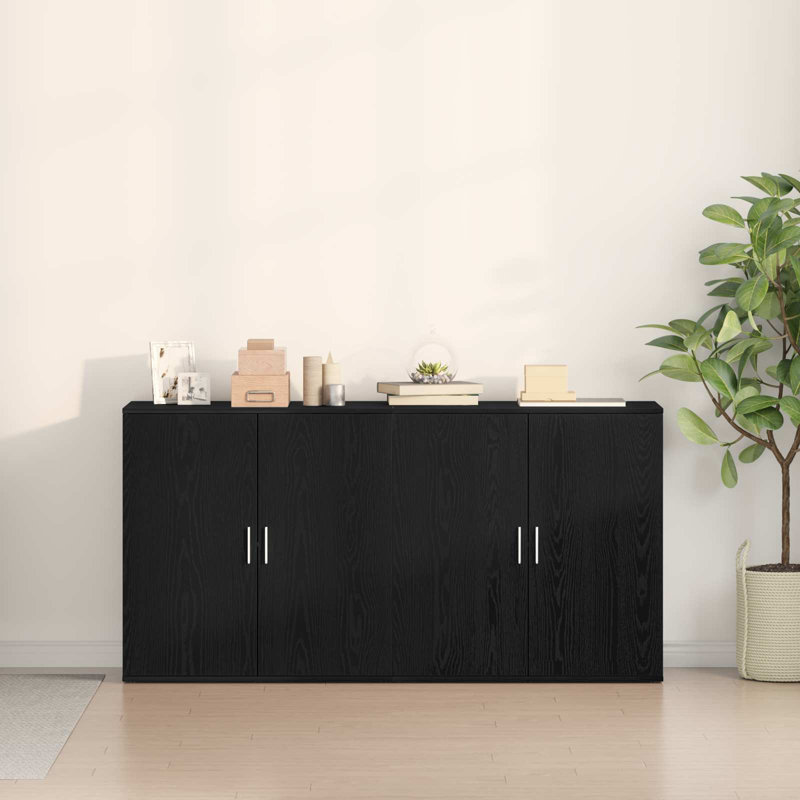 79cm Sideboard, Black Oak