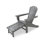 POLYWOOD Palm Coast Ultimate Adirondack avec repose-pieds dissimulé