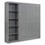 Lit escamotable mural avec tablettes Murphy-1437200552