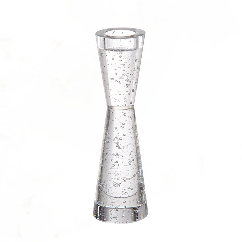 D3.1X10.4" Bubble Candle Holder