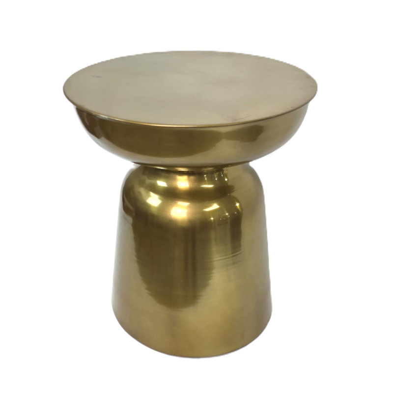 Table d'appoint Debe laiton / or, Or