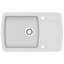 Belfry Kitchen Aeliana 500mm W Single Bowl Stone Flush Kitchen Sink