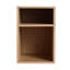 Petite tablette de rangement murale de 12 pouces - pour plusieurs espaces Chêne, contreplaqué, chambre à coucher d'apparence moderne, salle de bain, cuisine résiliente
