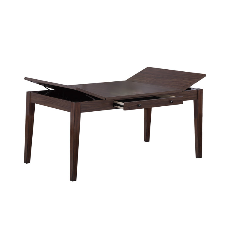 Table de salle à manger avec tiroirs et rangement intégré, H 30 po x L 66 po x l 36 po