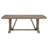 Ashtyn Rectangular 82-inch Dining Table Coastal Grey