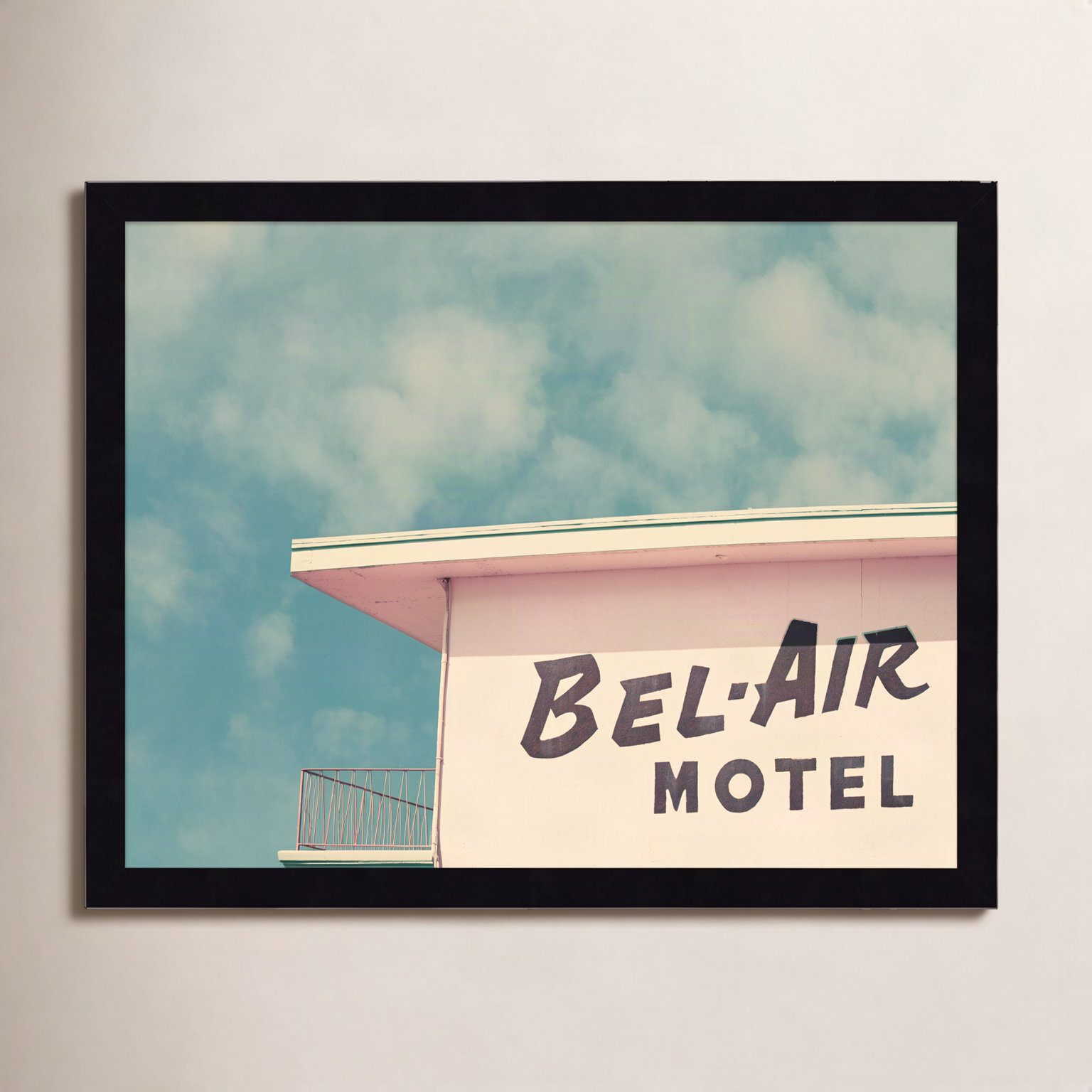 BelAir Photo Print by Robert Cadloff, Black, 15.25" H x 19.25" W x 0.88" D