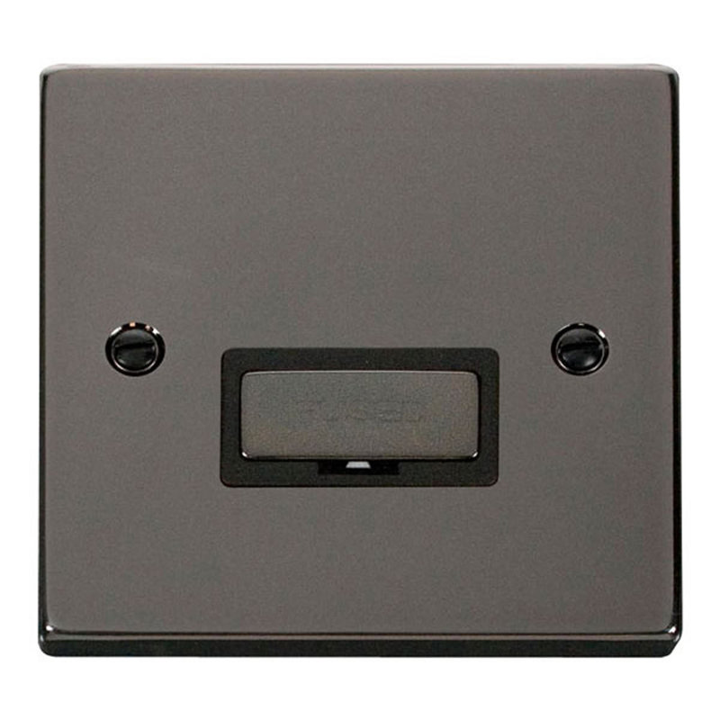 Black Nickel 13A Fused Ingot Connection Unit