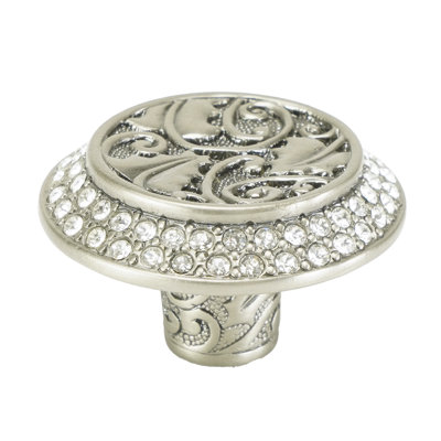 ROOKWOOD KNOB; ERINITE GREEN CRYSTAL