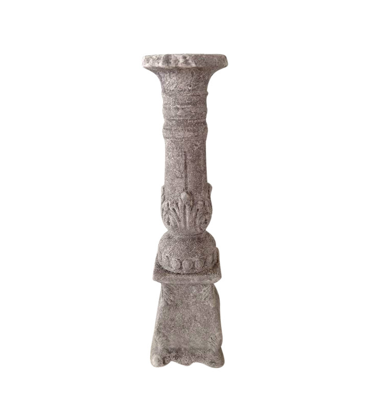Chandelles en céramique, H 14,96 po x l 3,94 po x P 3,94 po