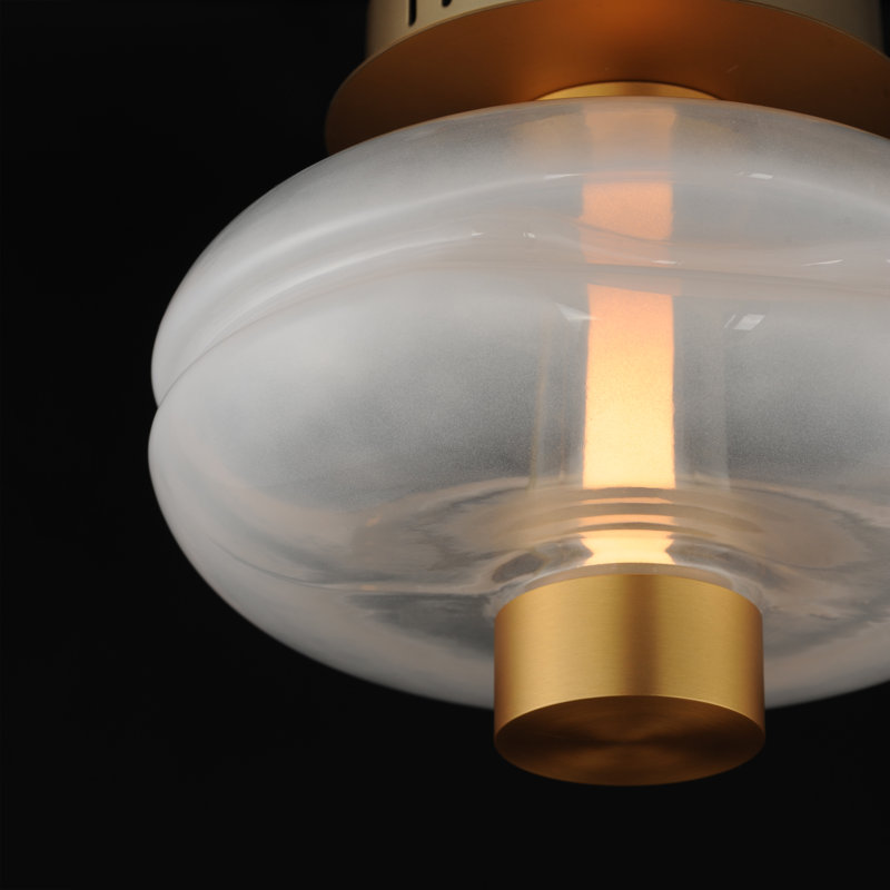 Gusto 1 - Light LED Flush Mount, Gold